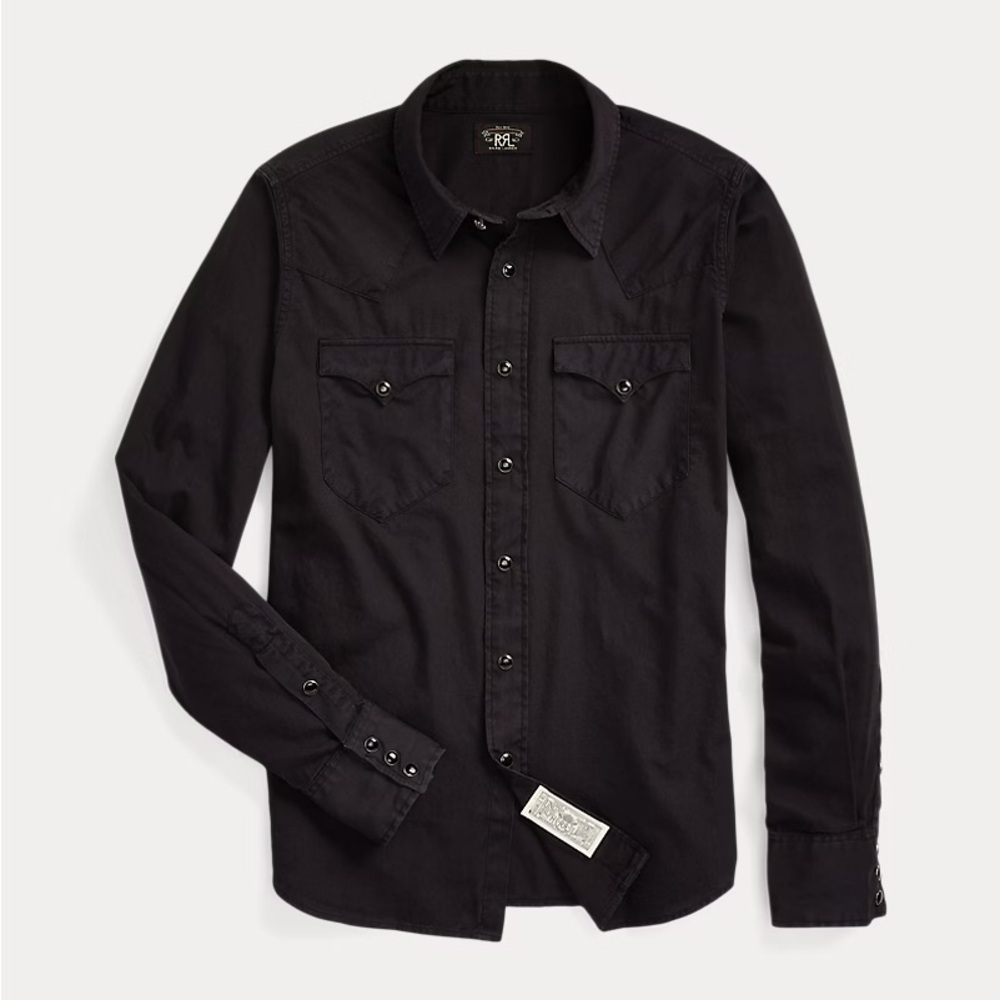 Ralph Lauren RRL Cotton Twill Western Shirt
